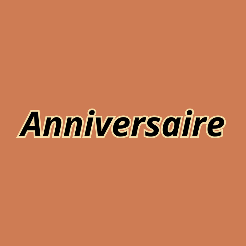 Anniversaire