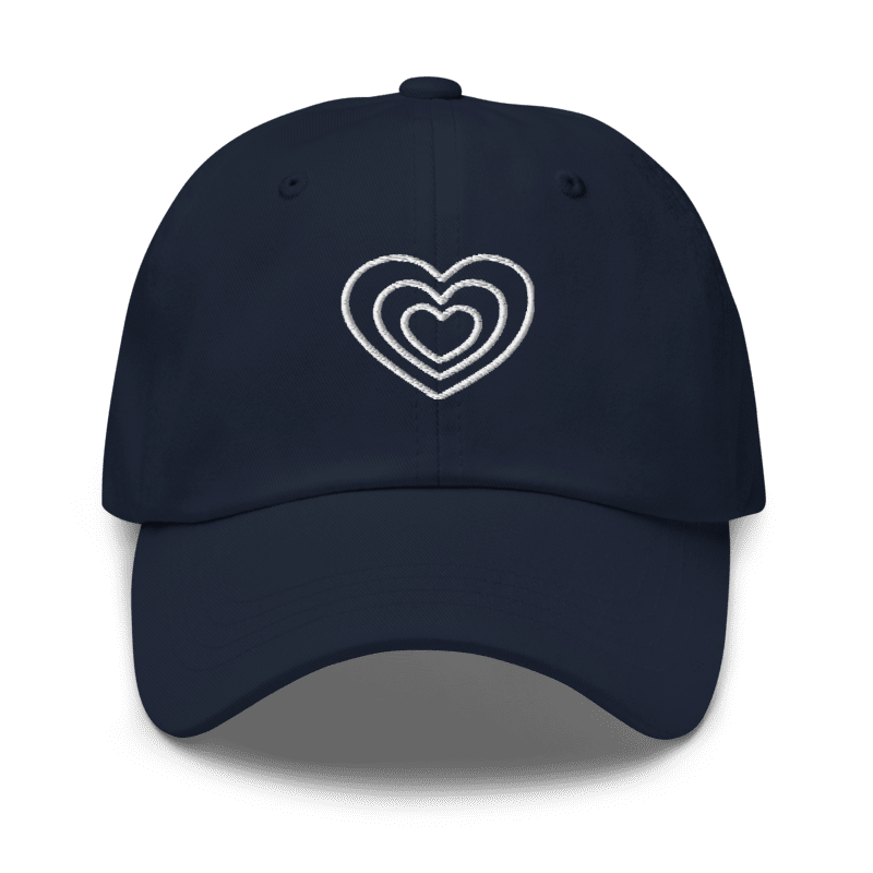 Casquette coeur