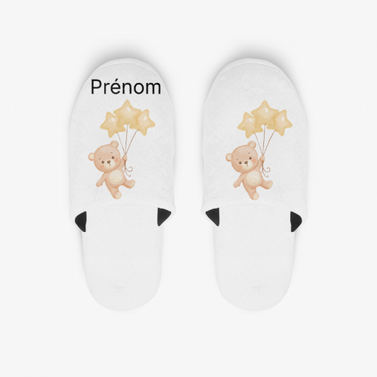 Chaussons ours ballon