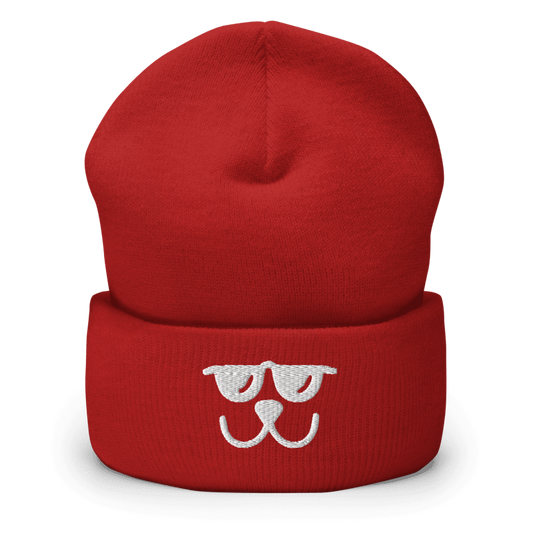 Bonnet brodé - smile