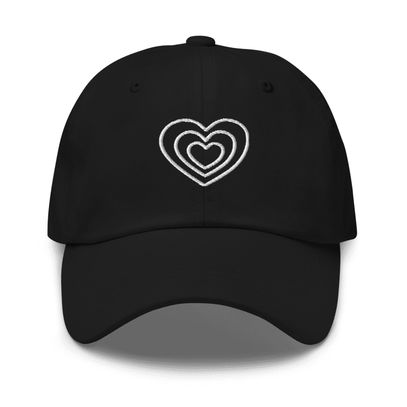 Casquette coeur