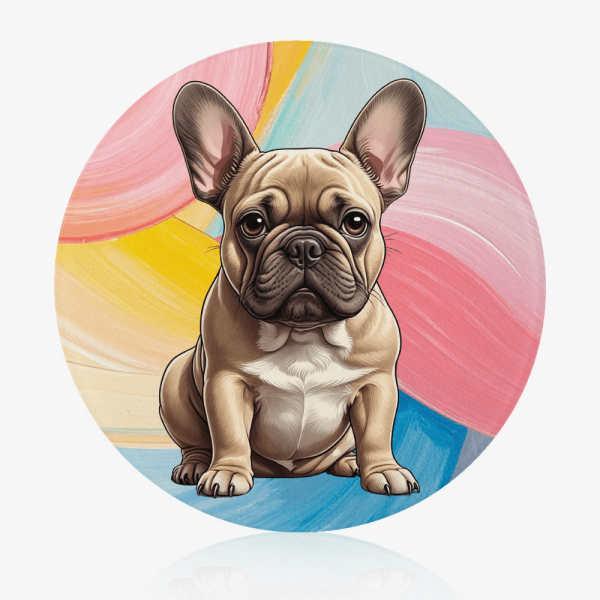 Planche à découper - bouledogue