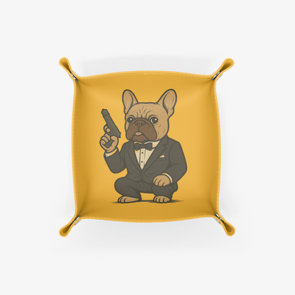 Vide-poche bouledogue - costume