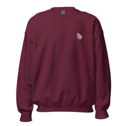 Sweat unisexe brodé nature