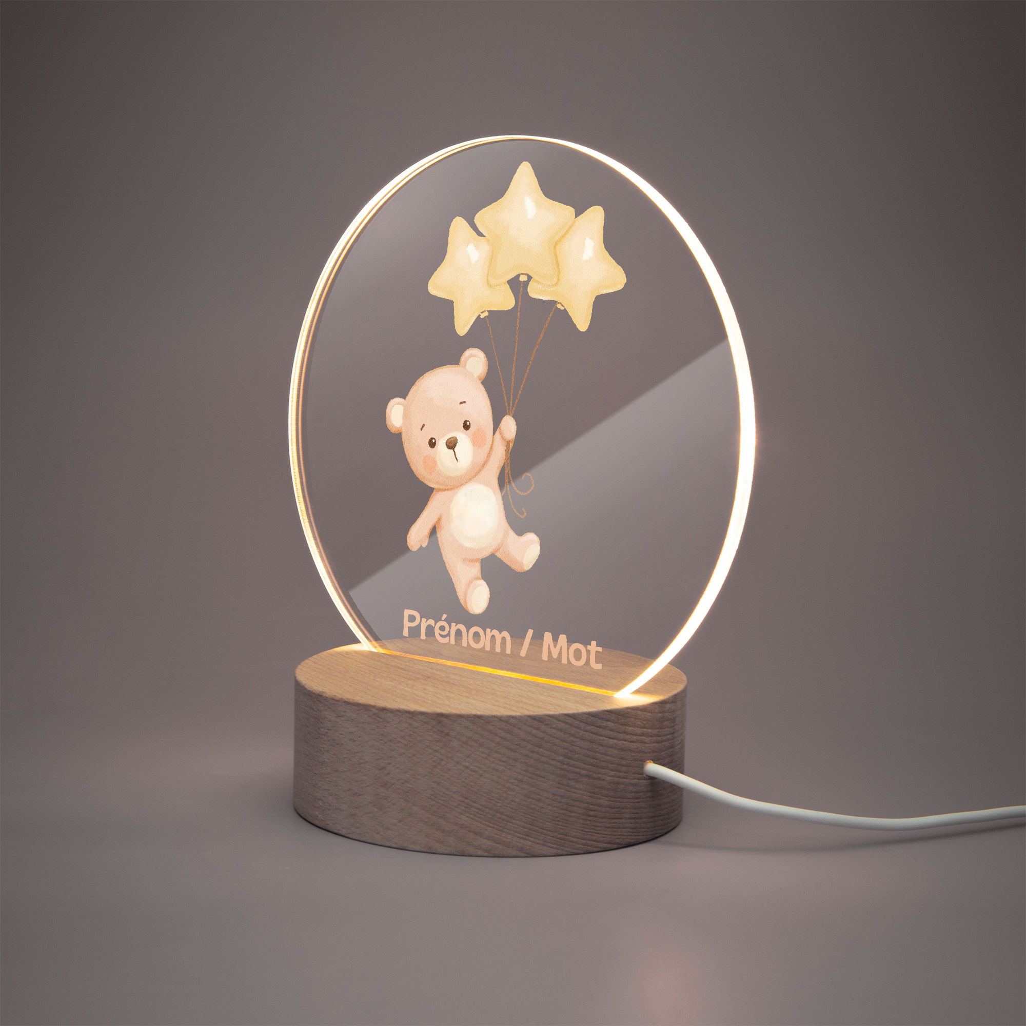 Lampe/Veilleuse - Ours ballon