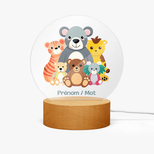 Lampe/Veilleuse - Personnages