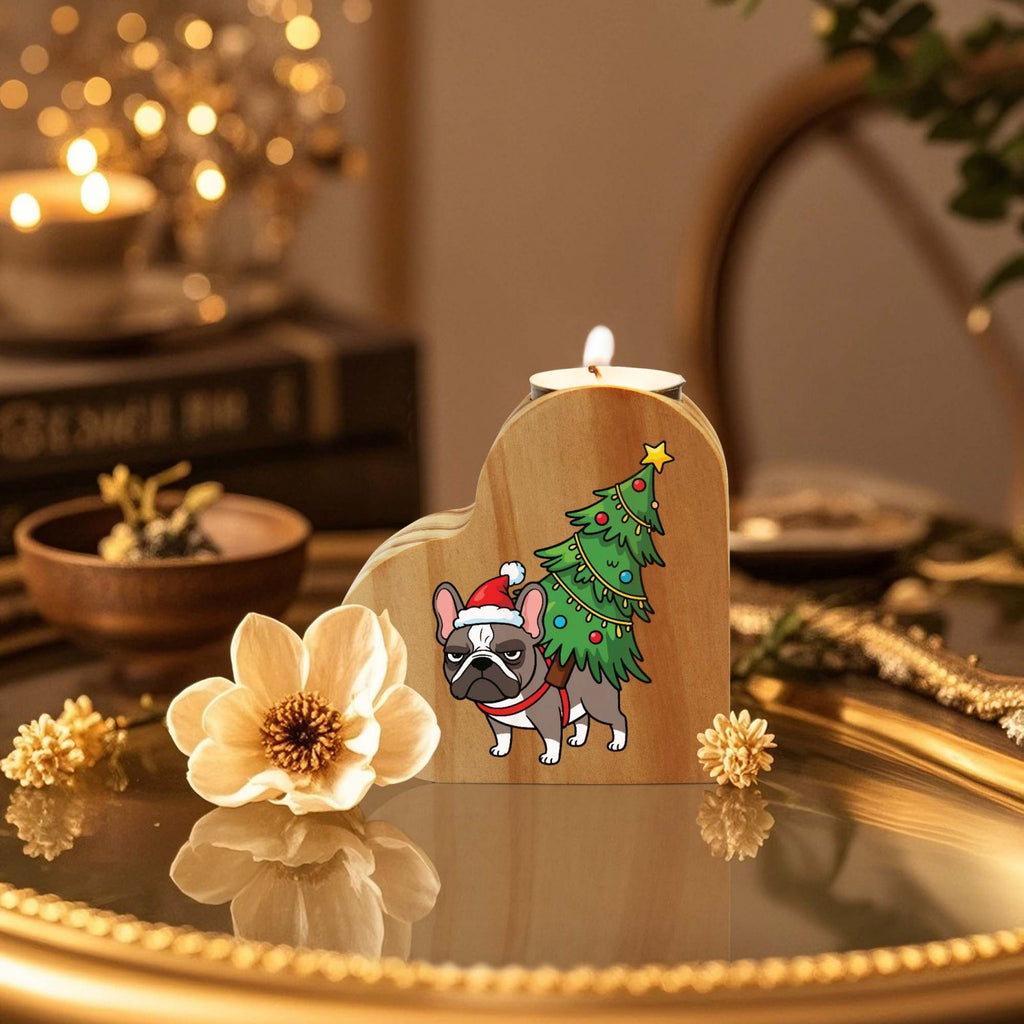 Bougeoir + 6 bougies - Plusieurs modèles