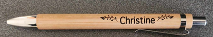 Stylo personnalisé en bois