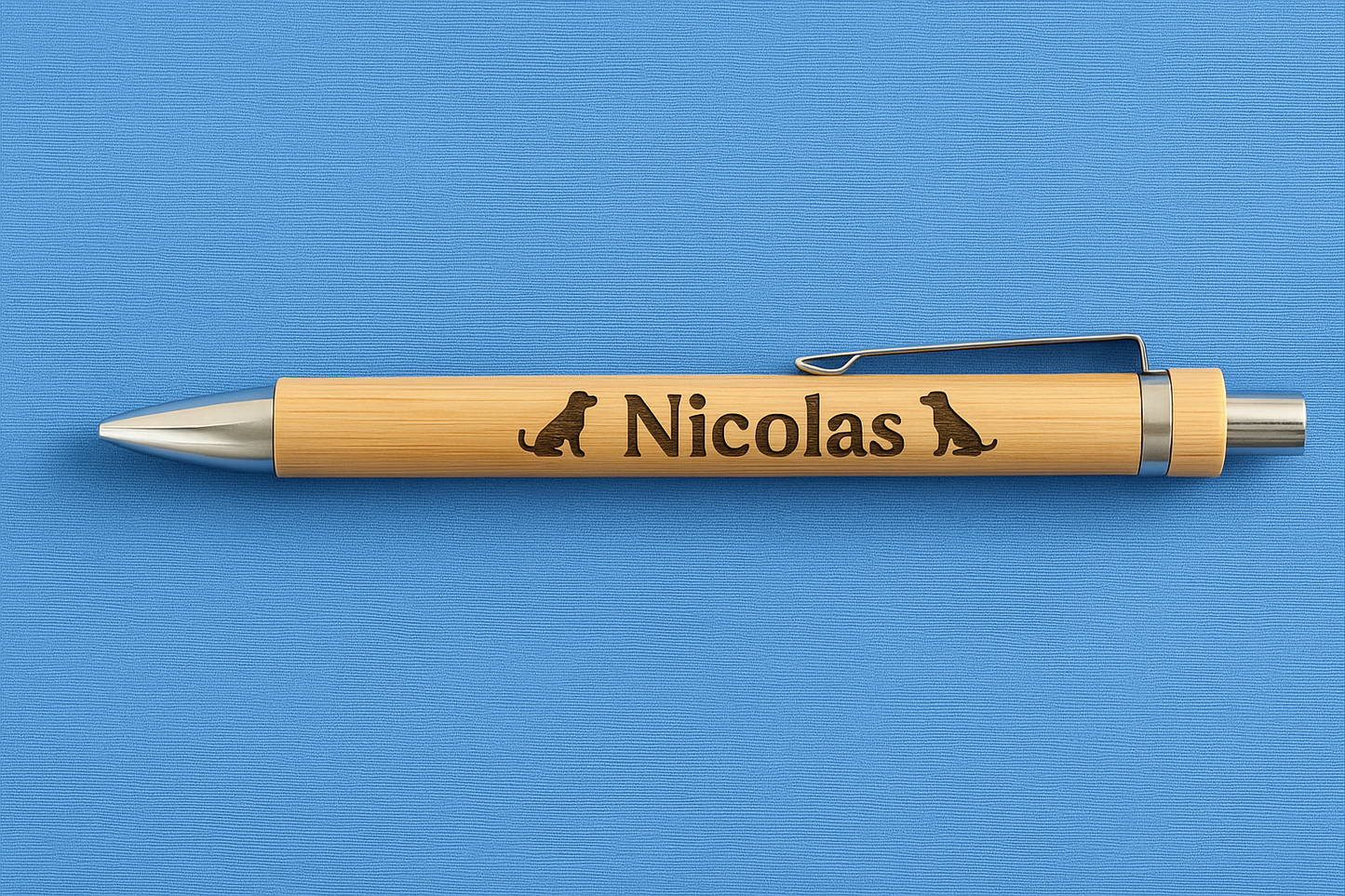 Stylo personnalisé en bois