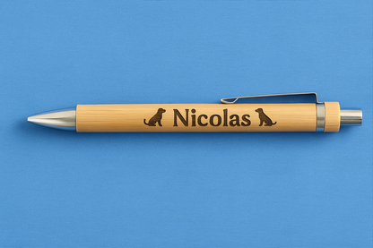 Stylo personnalisé en bois