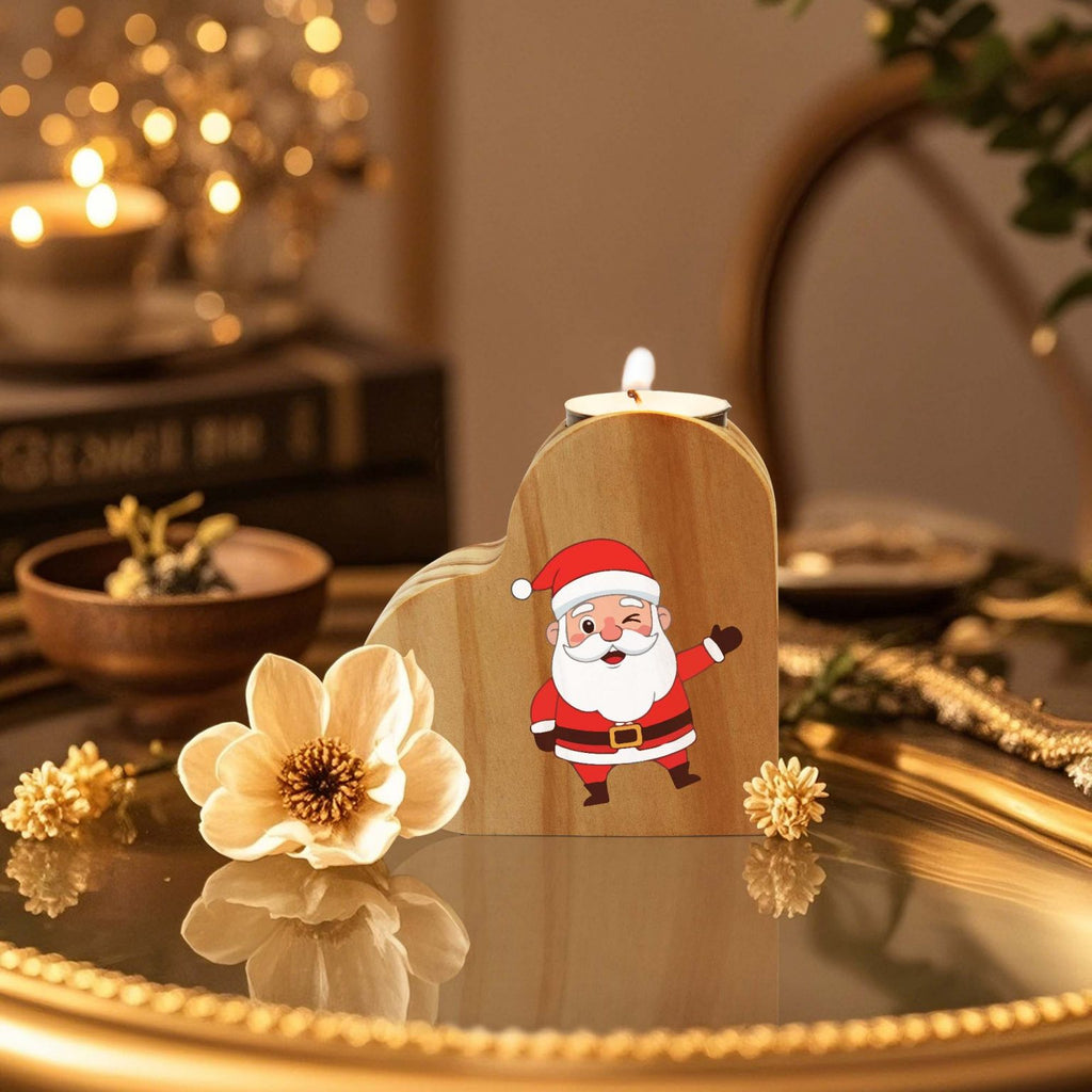 Bougeoir + 6 bougies - Plusieurs modèles