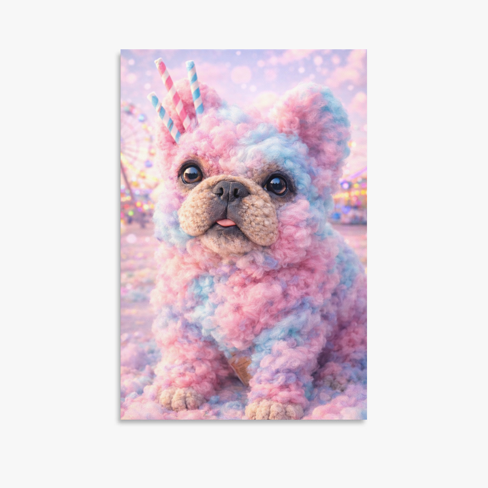 Affiche boubou Barbe à papa