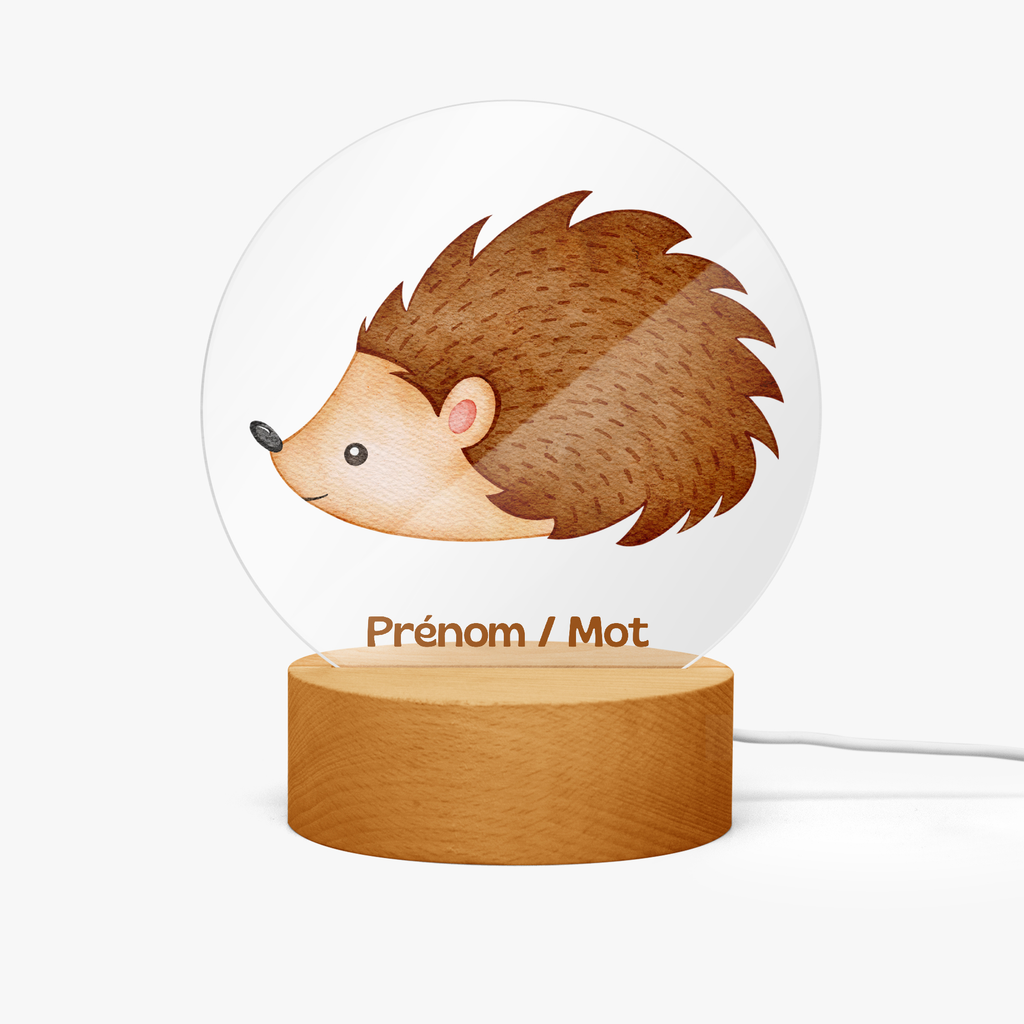 Lampe/Veilleuse - Hérisson
