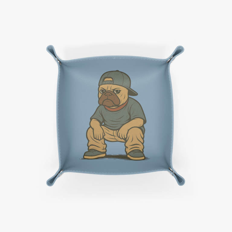 Vide-poche bouledogue - casquette