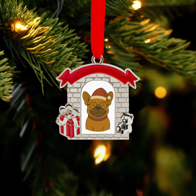 Boule de Noël forme maison - Plusieurs modèles