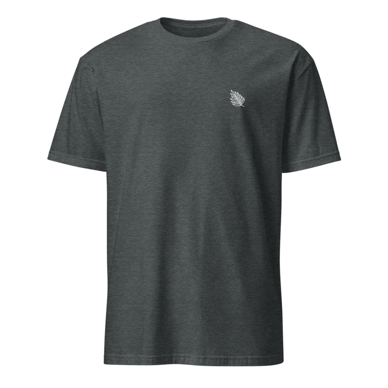 Tee-shirt unisexe brodé nature