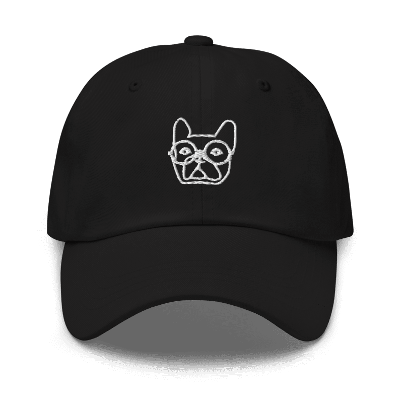 Casquette boubou lunettes brodée