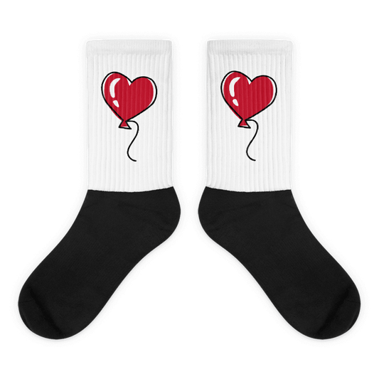 Chaussettes sublimées - Cœur