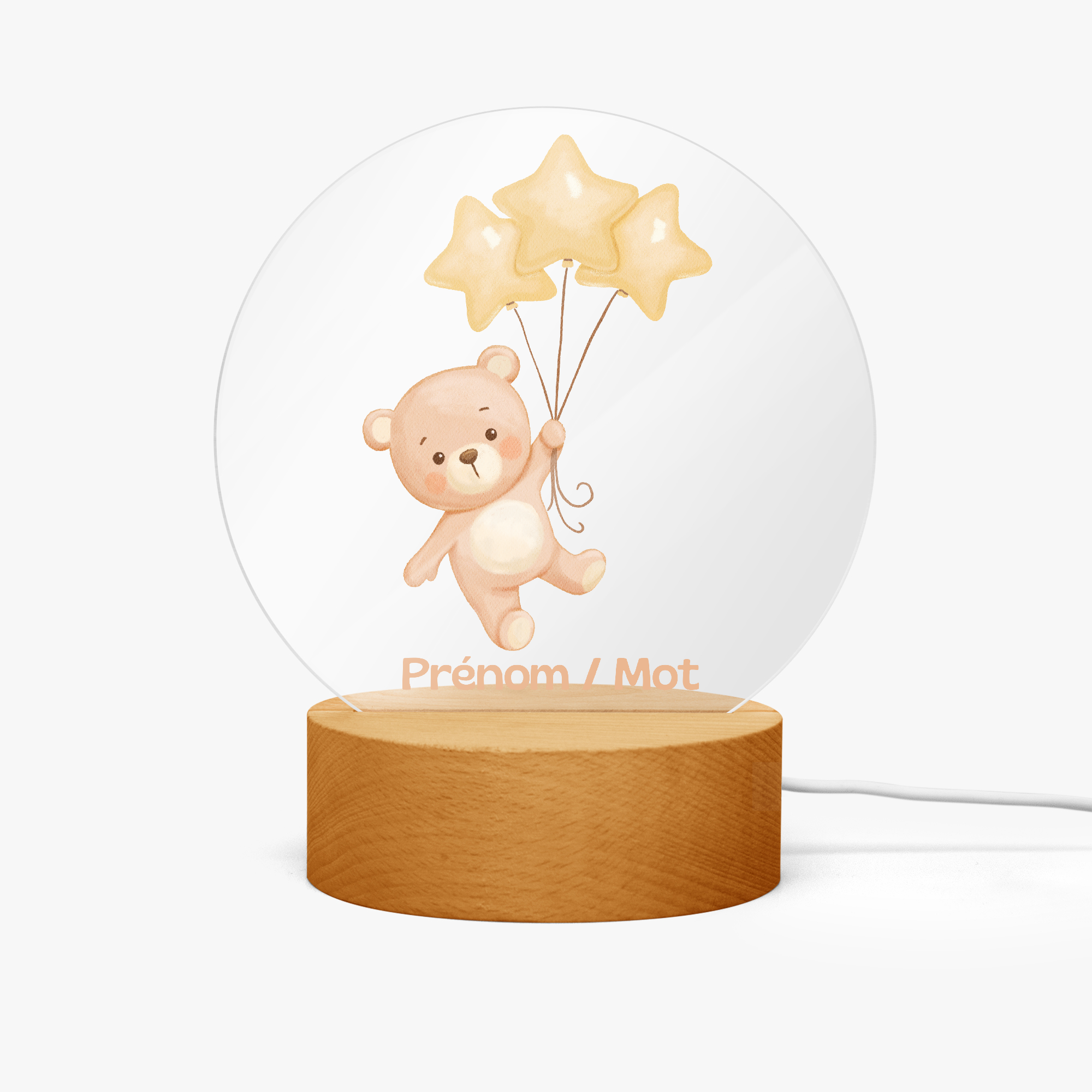 Lampe/Veilleuse - Ours ballon