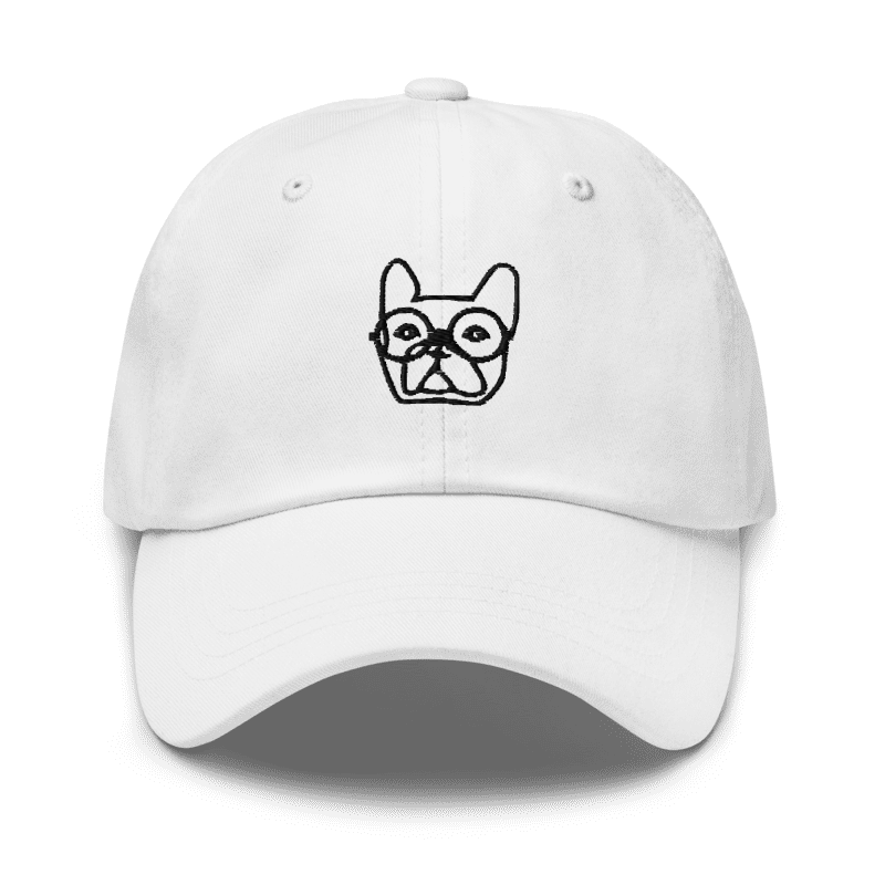 Casquette boubou lunettes brodée