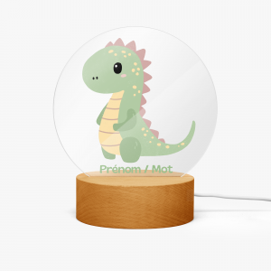 Lampe déco dino