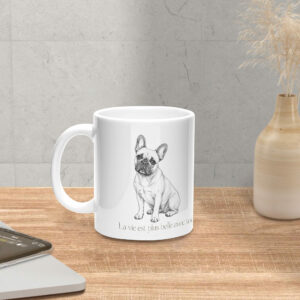 Mug Bouledogue Français – 325 ml