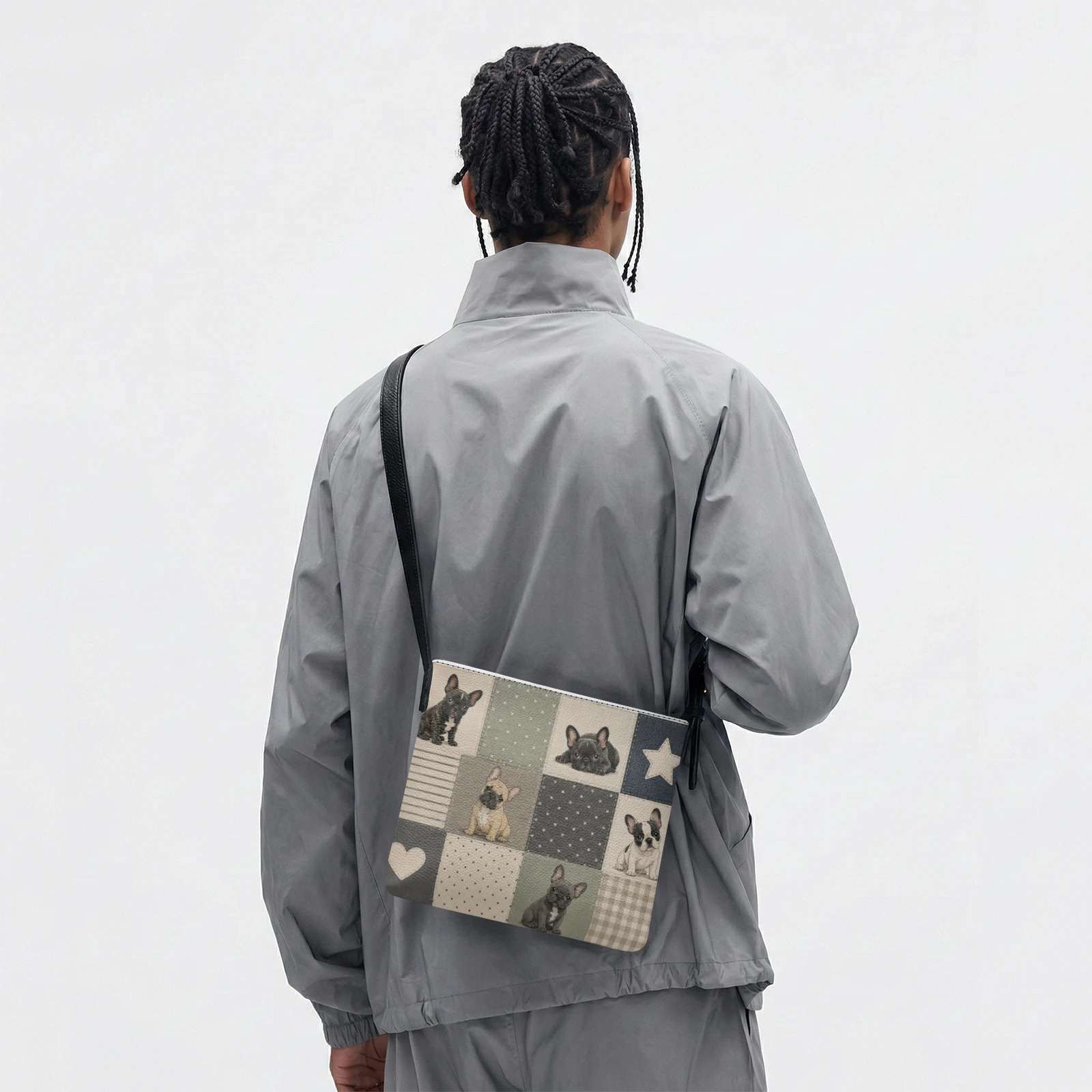 Sac bandoulière Bouledogue français – Image 4
