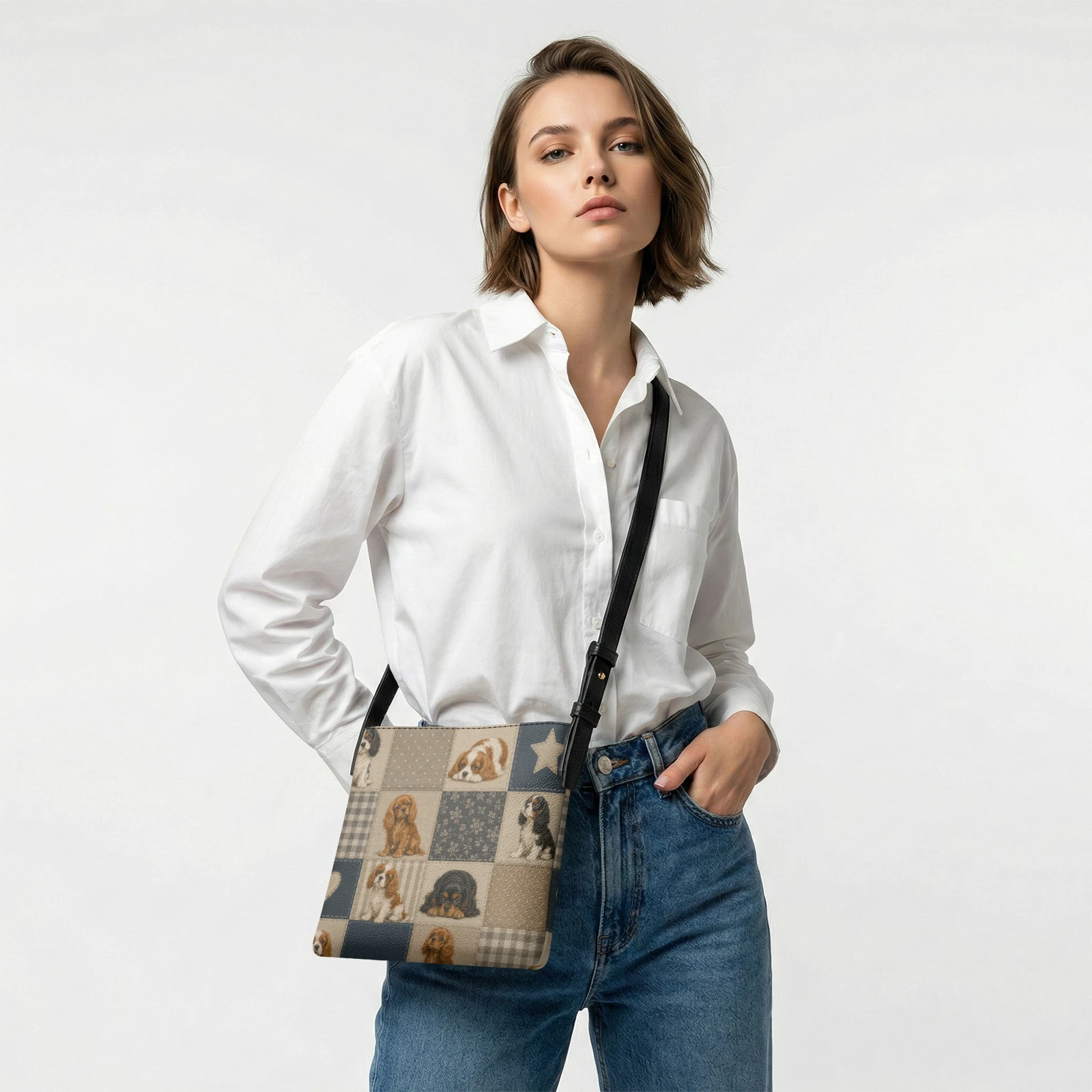 Sac bandoulière Cavalier King Charles