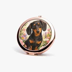 Miroir de poche rond Teckel 2
