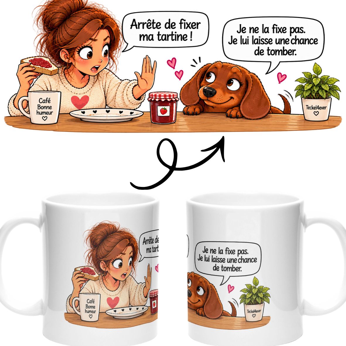 Mug Teckel – 325 ml